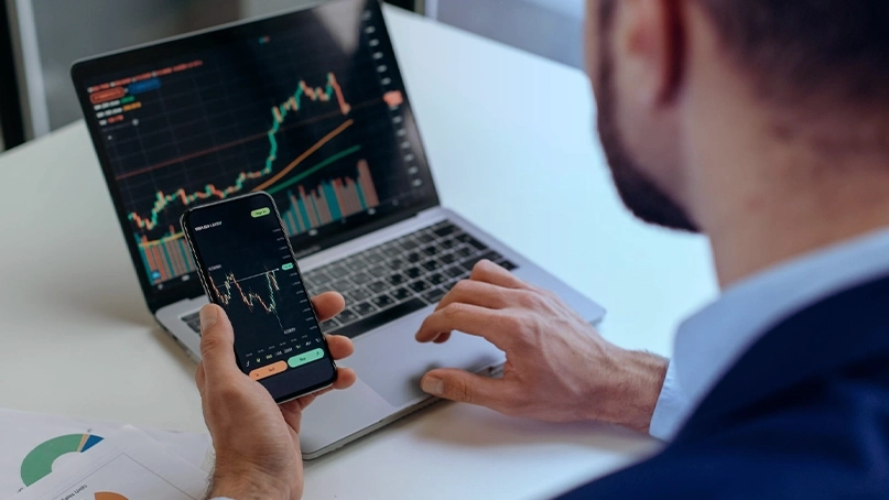 Panel de control de trading de Ascenso Portdex